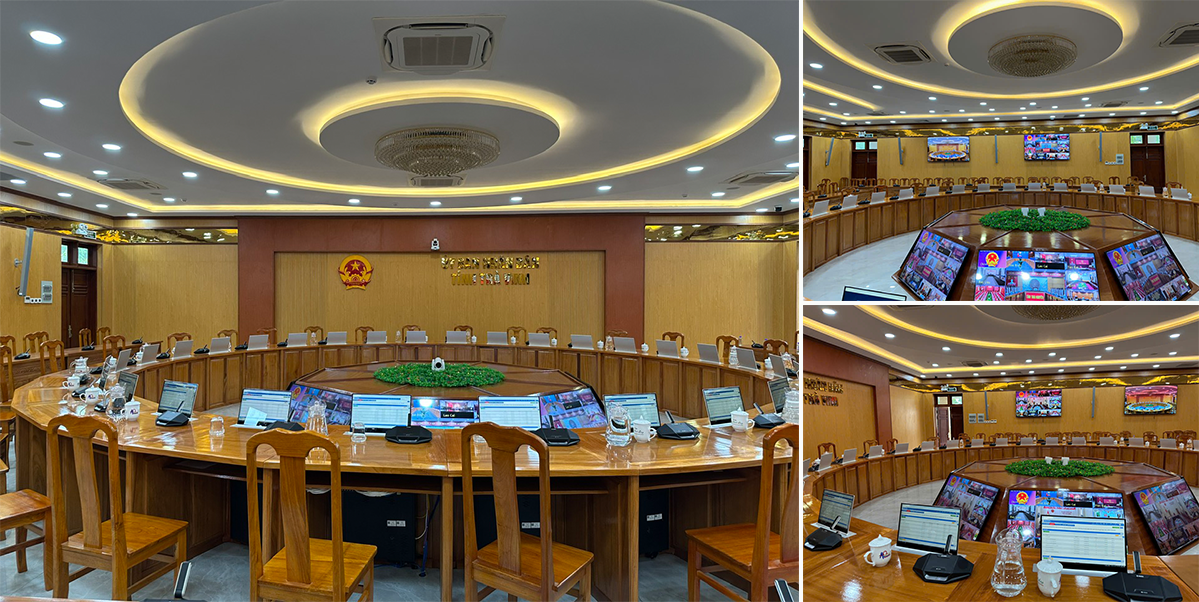 PHÒNG HỌP TRỰC TUYẾN ỦY BAN NHÂN DÂN TỈNH TRÀ VINH